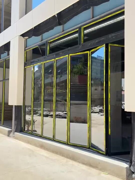 Video: fasadë xhami alumini e përfunduar